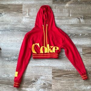 COCA-COLA CROP SWEATER